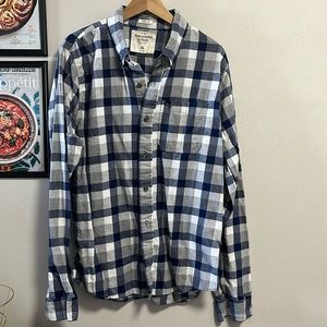 Abercrombie & Fitch- Muscle Plaid Shirt
